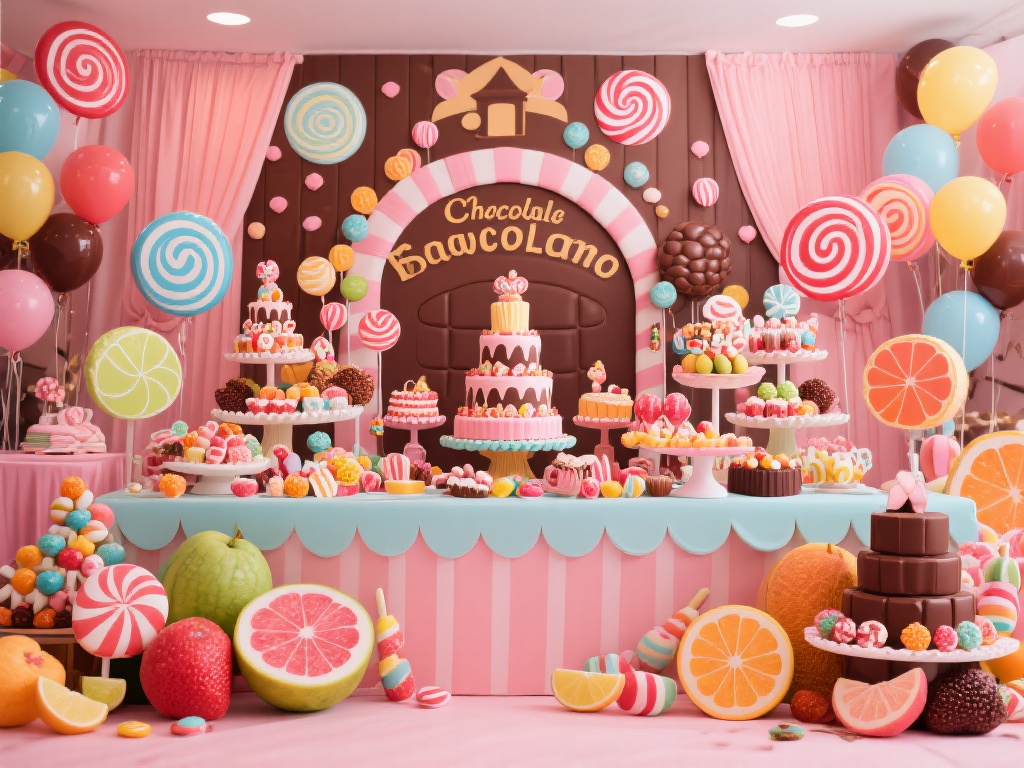 打造梦幻糖果派对：缤纷甜蜜狂欢盛宴