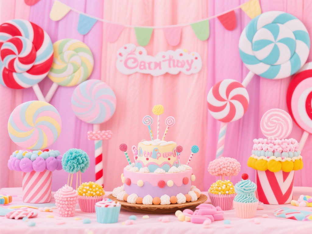 甜蜜的派对总能吸引人们的目光。无论是生日聚会、节日