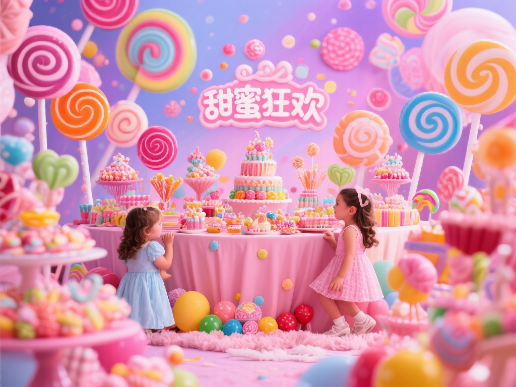 甜蜜狂欢:糖果派对梦幻场景全揭秘 在这个充满幻想和甜蜜的时代,没有什么能比一场糖果派