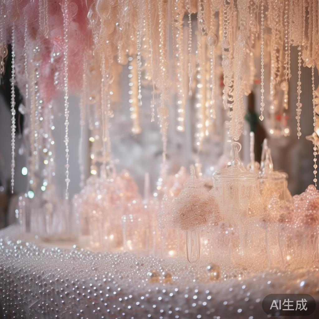 甜蜜童话梦幻盛宴：糖果派对中的闪耀珍珠与奇幻甜品之旅