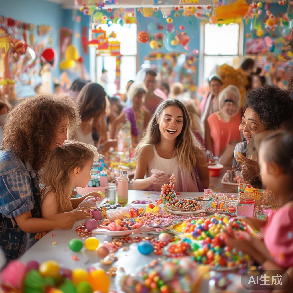 精彩纷呈的甜蜜欢乐糖果派对亲子活动全攻略 在孩子的成长过程中,家庭的亲子活动扮演着极为重要的