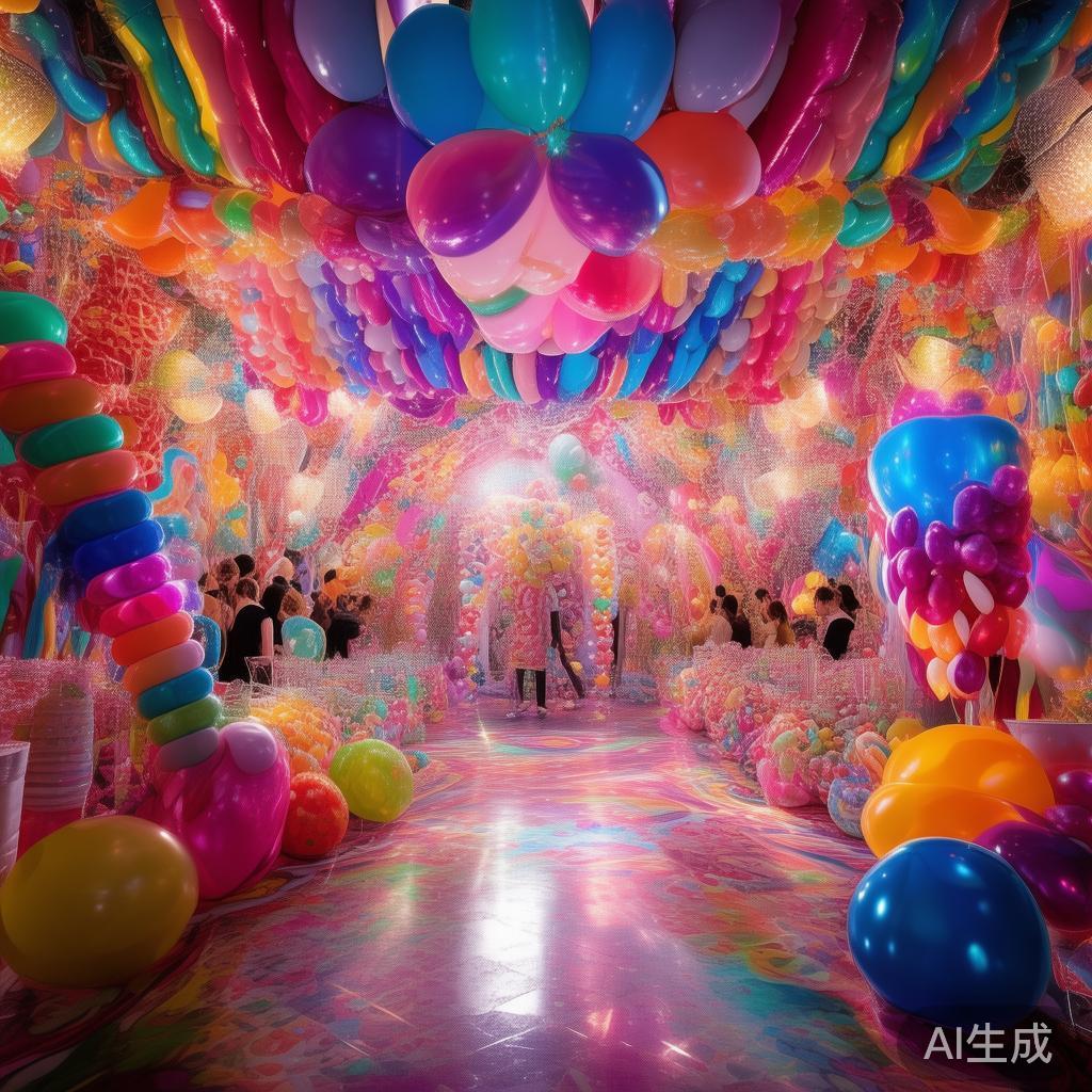 本次糖果派对以“缤纷甜蜜世界”为主题，致力于打造一