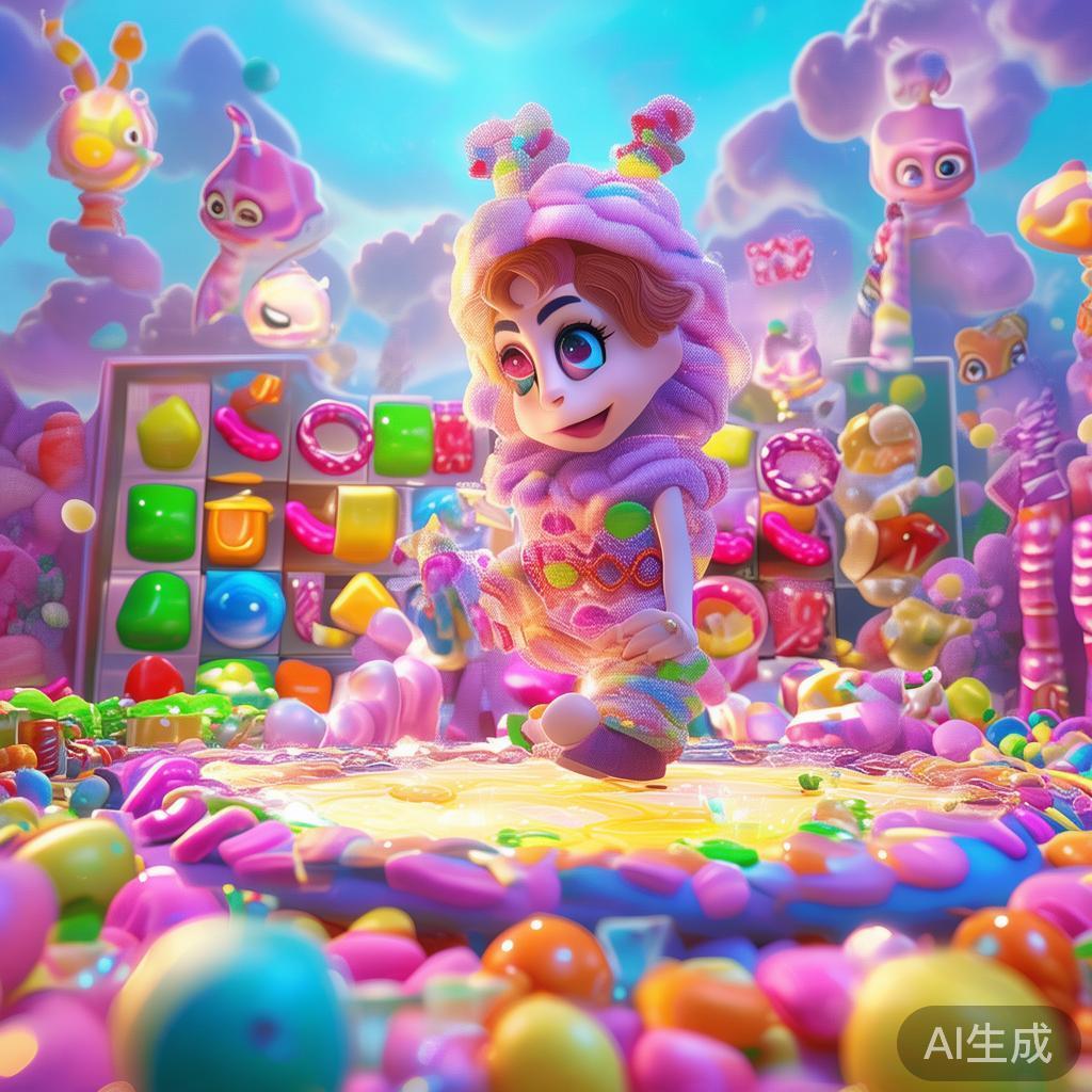 类似糖果派对的休闲益智游戏推荐与玩法解析 与糖果派对类似,糖果传奇(Candy Crush