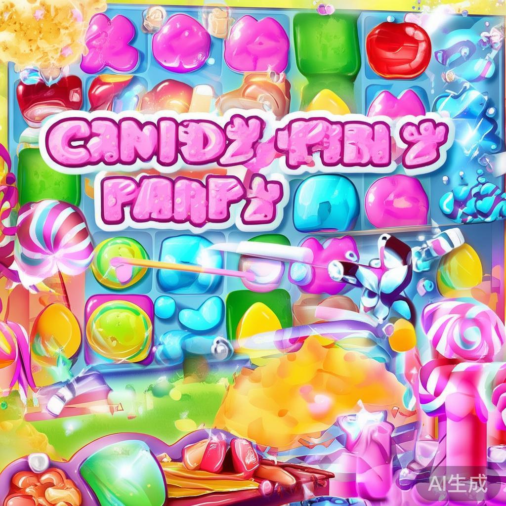 糖果派对是一款集合消除、策略和幸运元素的休闲游戏。